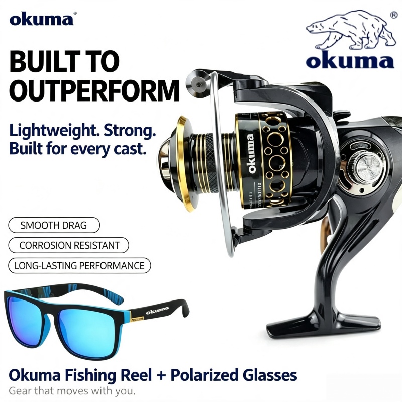 OKUMA-Kołowrotek spinningowy,  – Surf Reel recenzja i cena